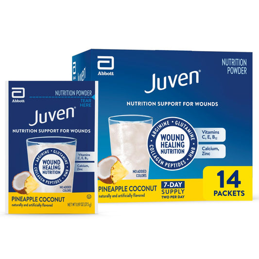 Juven caja frontal piña coco con sobres para cicatrización