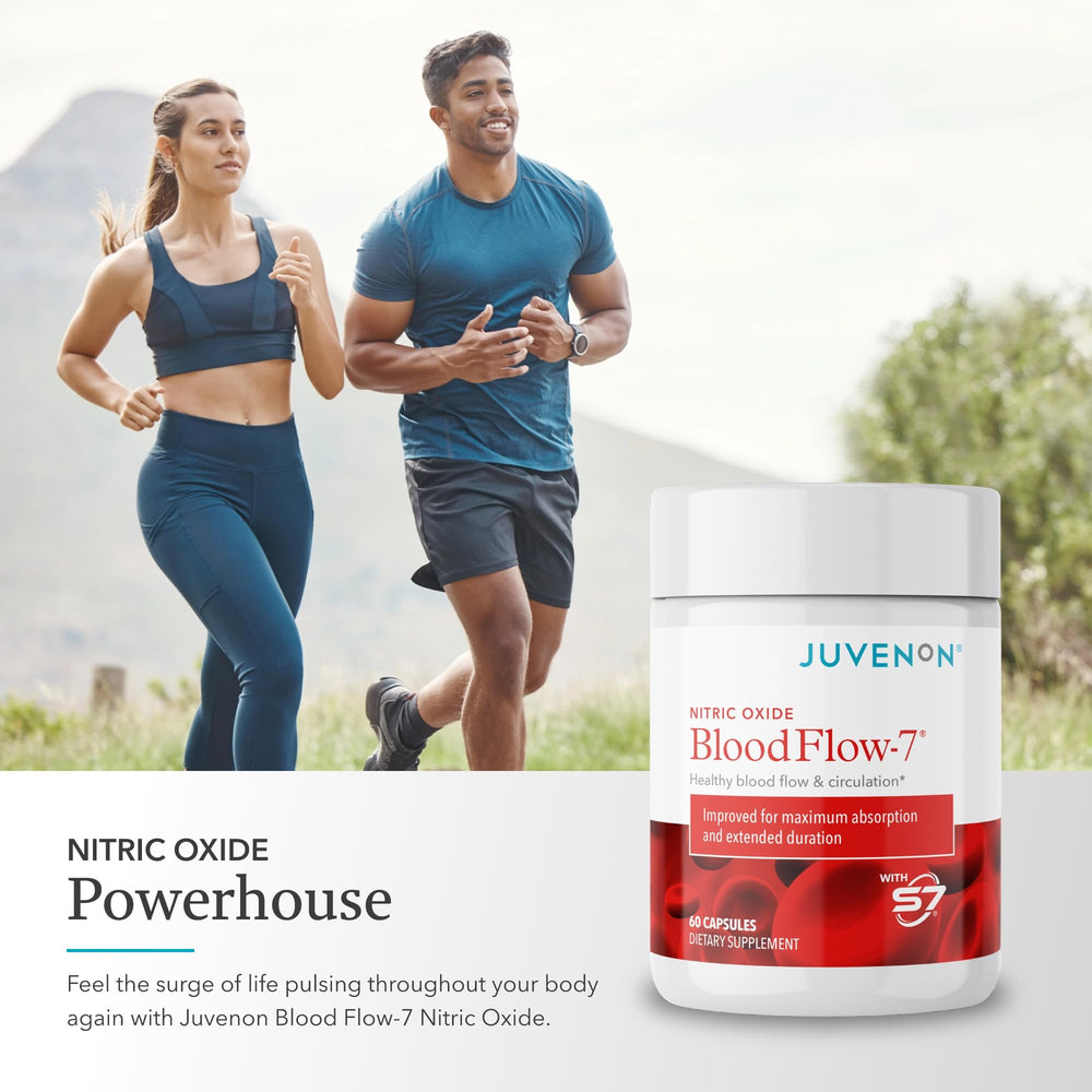 Juvenon bloodflow7 etiqueta nutricional en detalle para verificar ingredientes