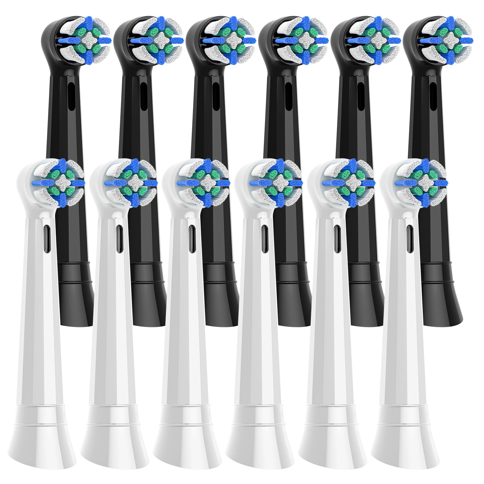 Jxflorachi frontal del pack de 12, repuestos fiables para Oral‑B iO