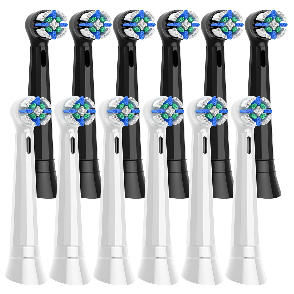 Jxflorachi frontal del pack de 12, repuestos fiables para Oral‑B iO