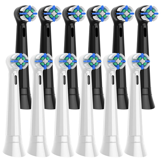 Jxflorachi frontal del pack de 12, repuestos fiables para Oral‑B iO
