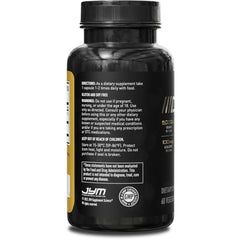 Etiqueta JYM D3 + K2 mostrando ingredientes y concentración clara