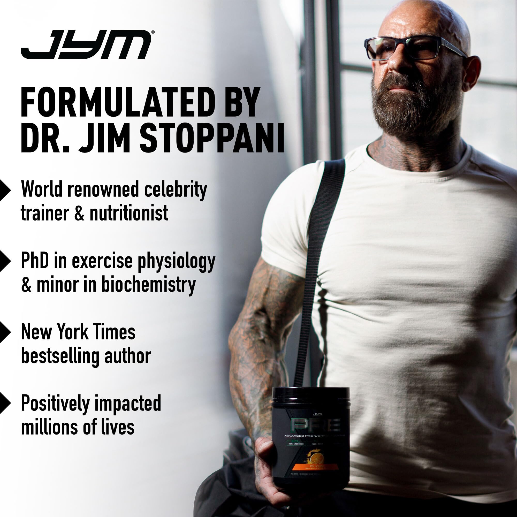 JYM Post JYM servido en vaso listo para consumir tras entrenar