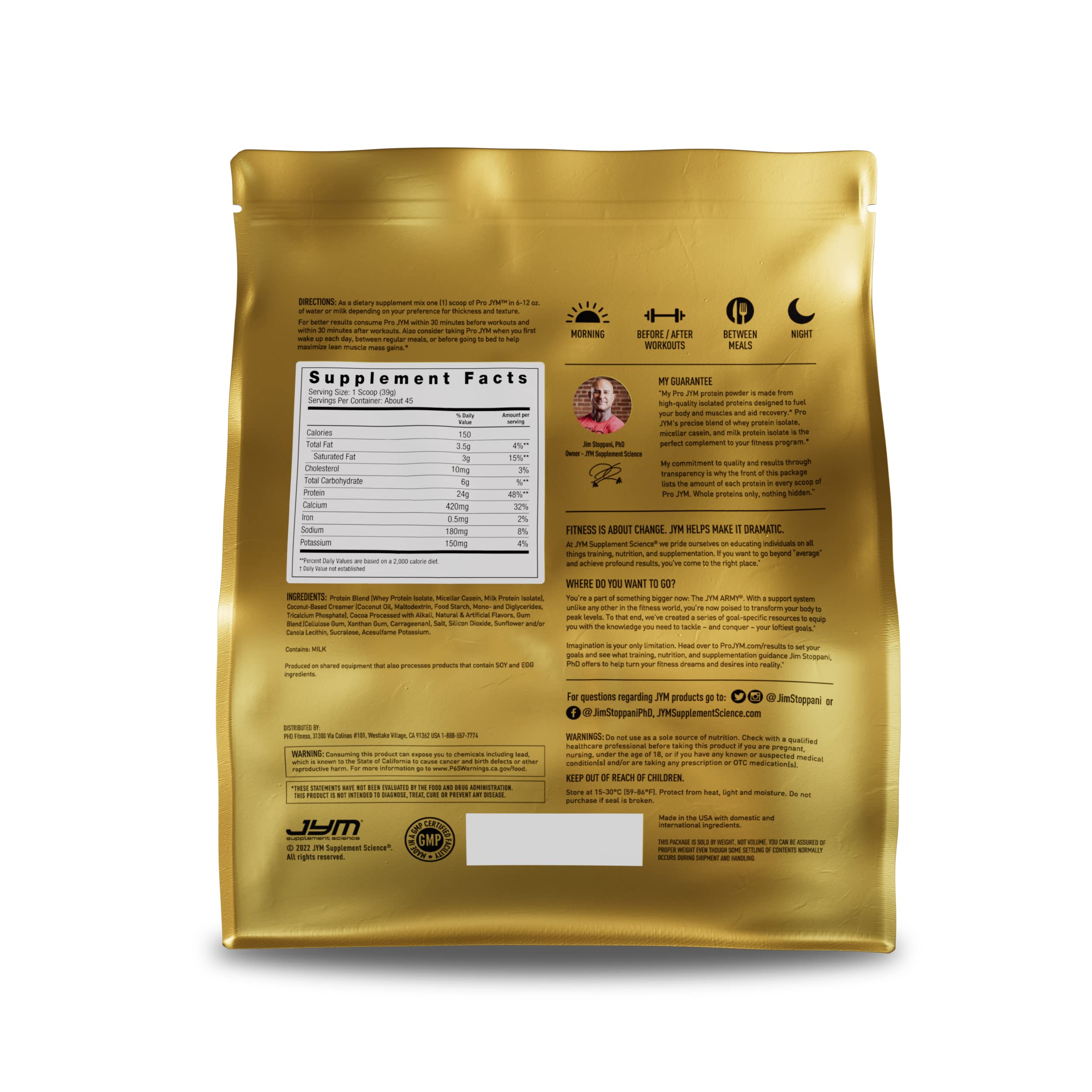 JYM Supplement Science textura de polvo en primer plano, mezcla suave y sin grumos