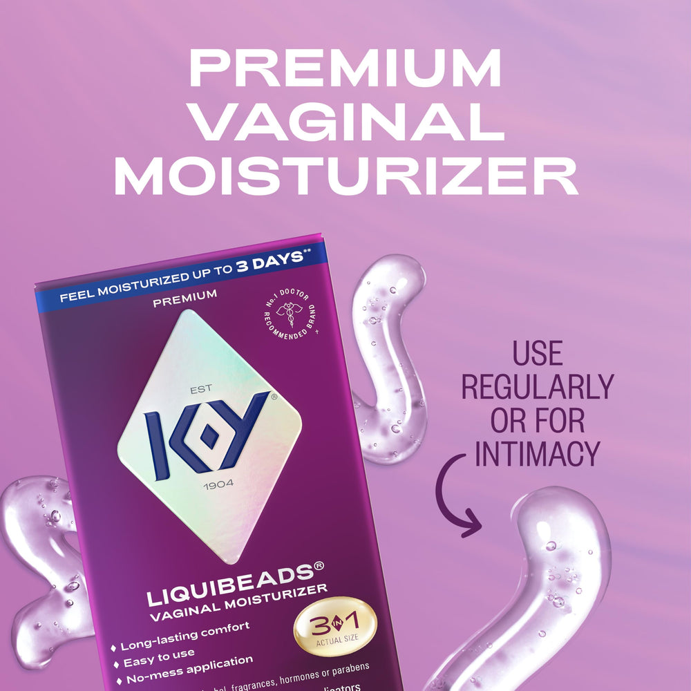 K-Y aplicador desechable en mano para inserción fácil y discreta