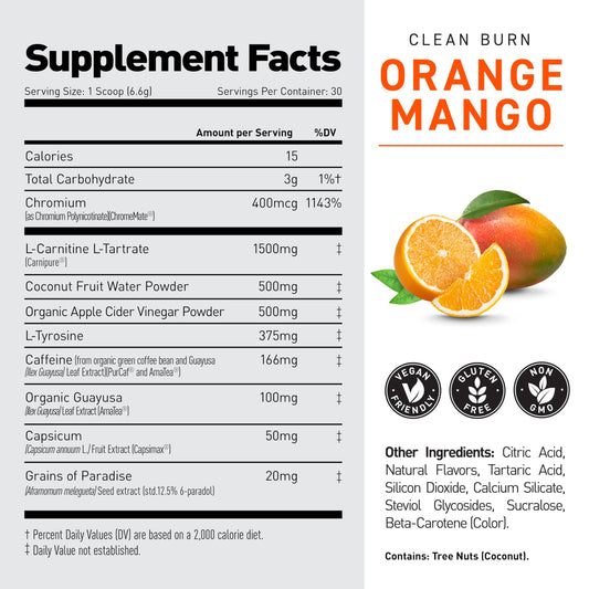 KAGED Clean Burn cucharilla-medida: dosis exacta para rendimiento.