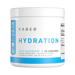 Kaged envase frontal Daily Hydration, presentación clara y confianza