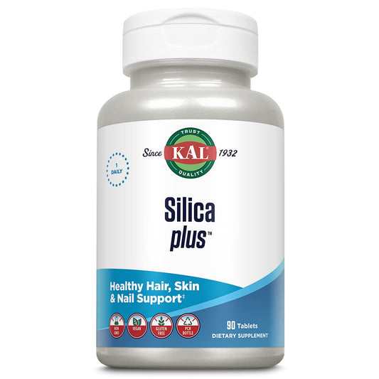 KAL Silica Plus envase frontal mostrando diseño y dosis clara