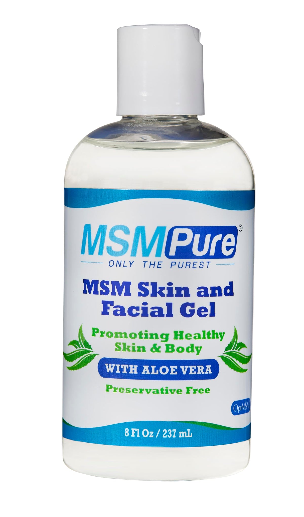 KALA HEALTH envase frontal de MSMPure gel mostrando presentación y beneficio hidratante
