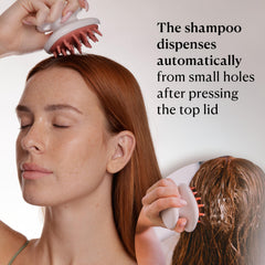 KAMEDIS textura de cerdas vista de cerca para remover residuos sin tirar cabello