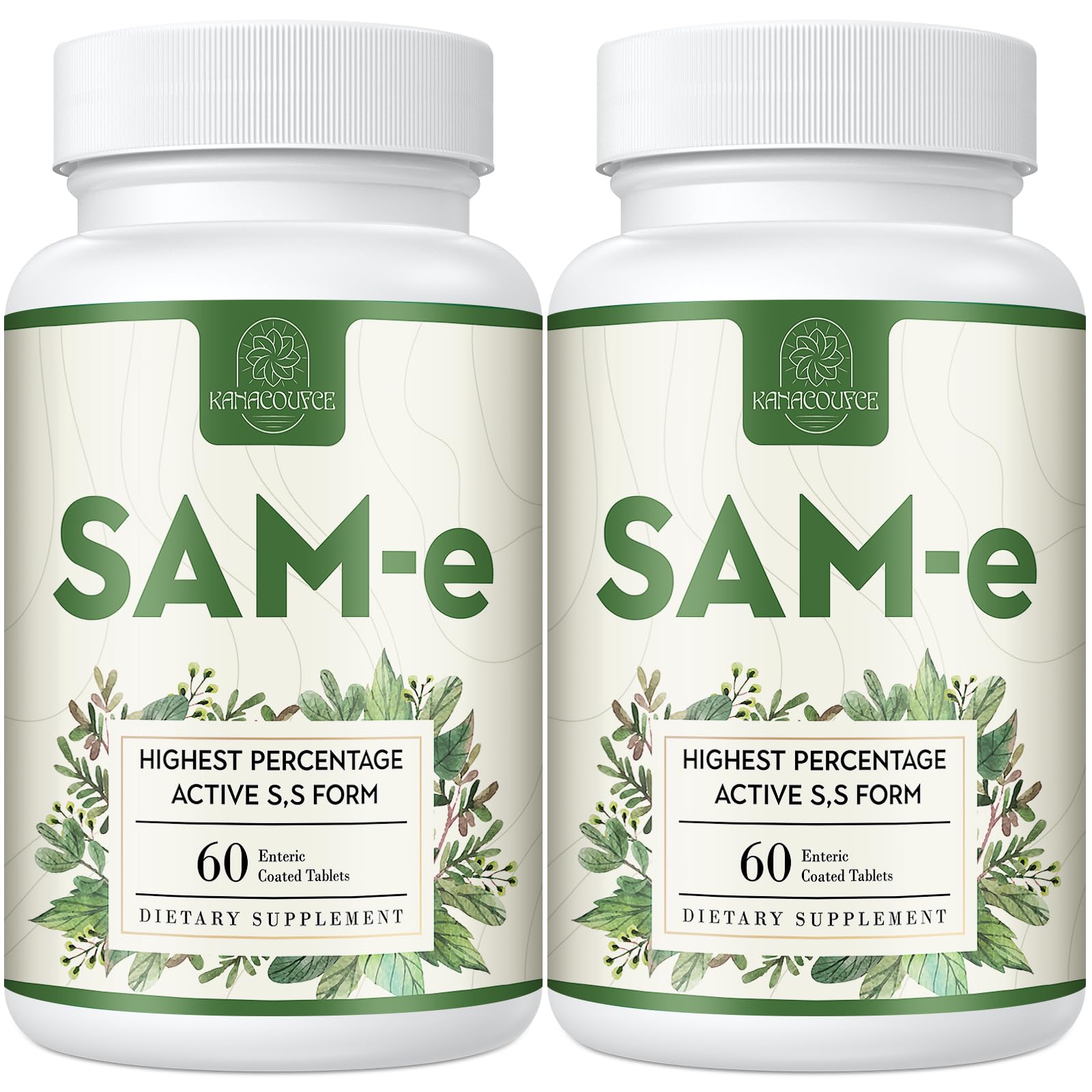 Kanacoufce envase frontal mostrando 1100 mg y beneficios veganos