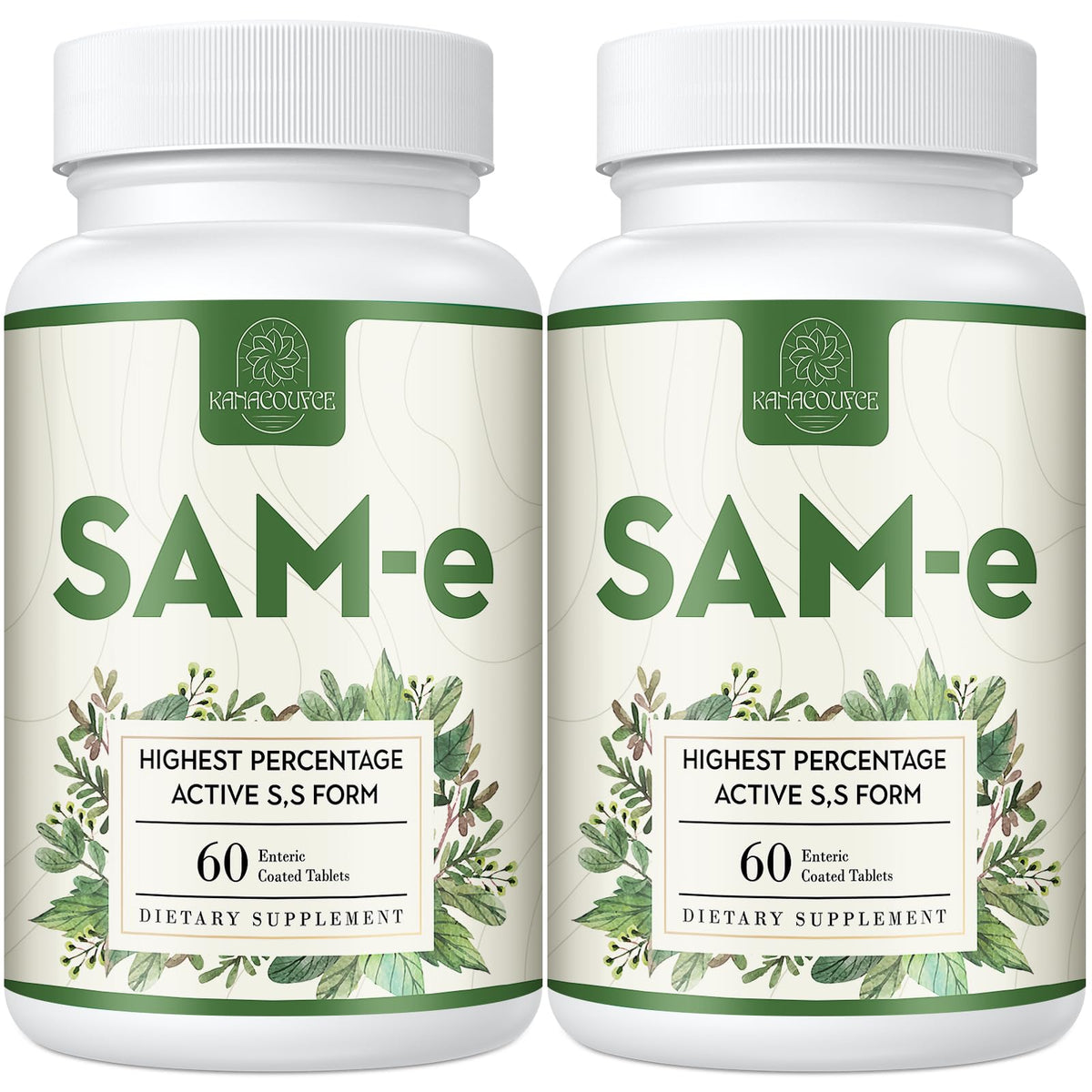 Kanacoufce envase frontal mostrando 1100 mg y beneficios veganos