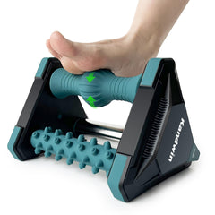 Kandwin rodillo frontal mostrando diseño y color verde para alivio plantar