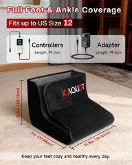 Kaoudt caja y accesorios incluidos listos para guardar y transportar