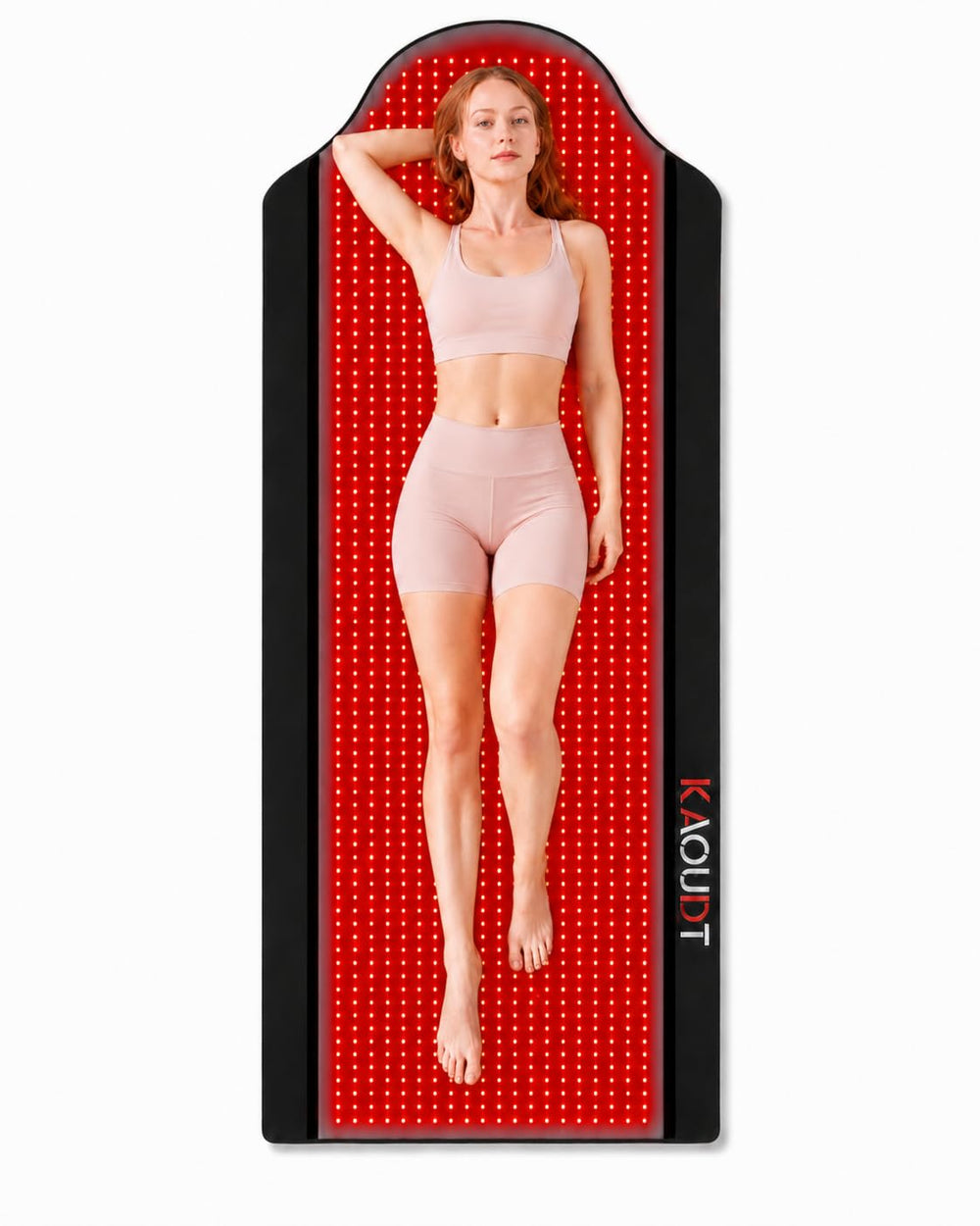 Kaoudt esterilla frontal mostrando cobertura completa para cuerpo y facilidad de uso