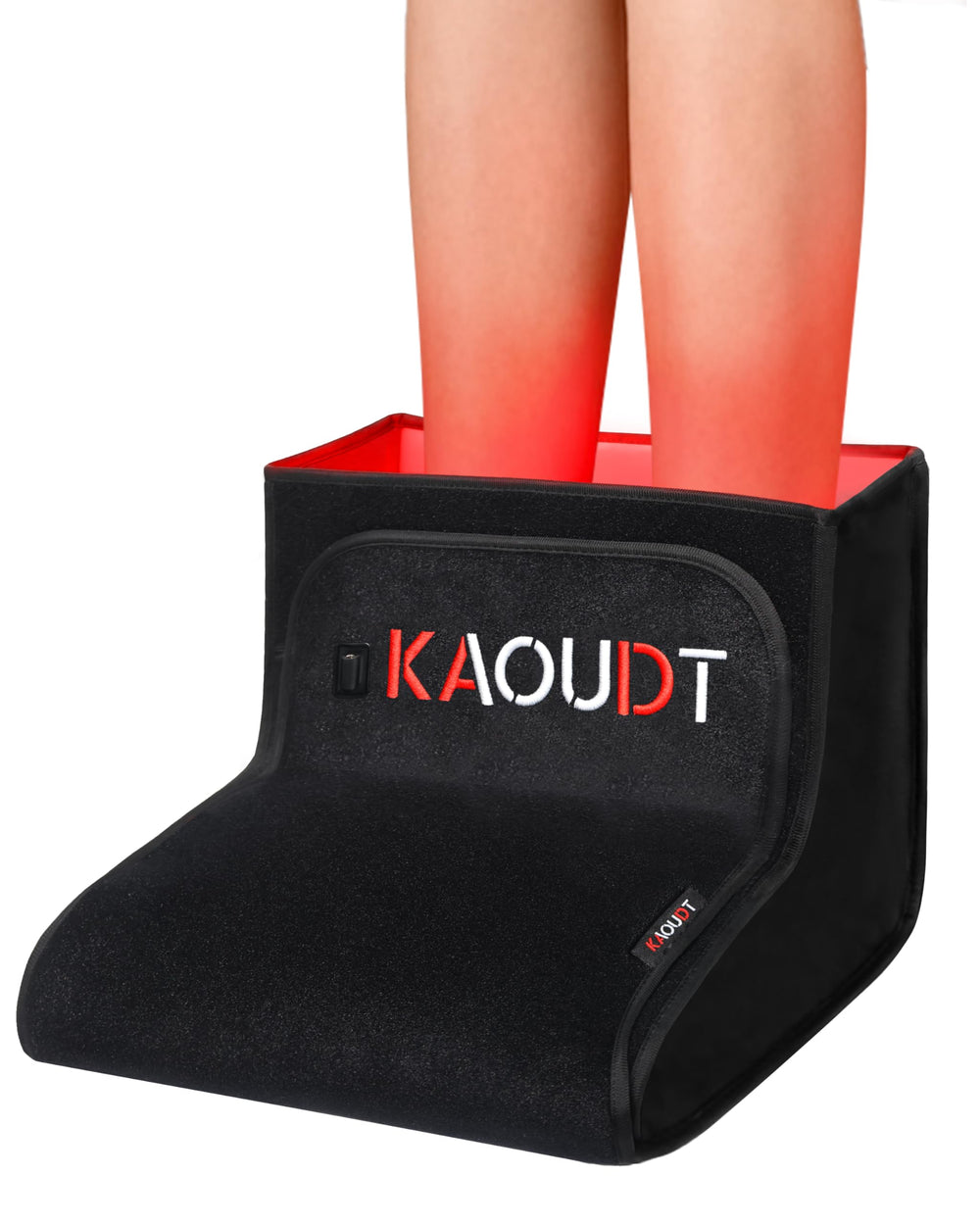 Kaoudt vista frontal del dispositivo para pies con cobertura completa