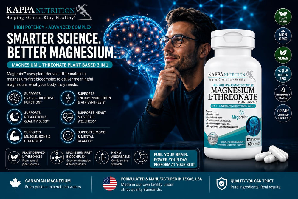 KAPPA NUTRITION frasco en ambiente lifestyle para inspiración de uso diario