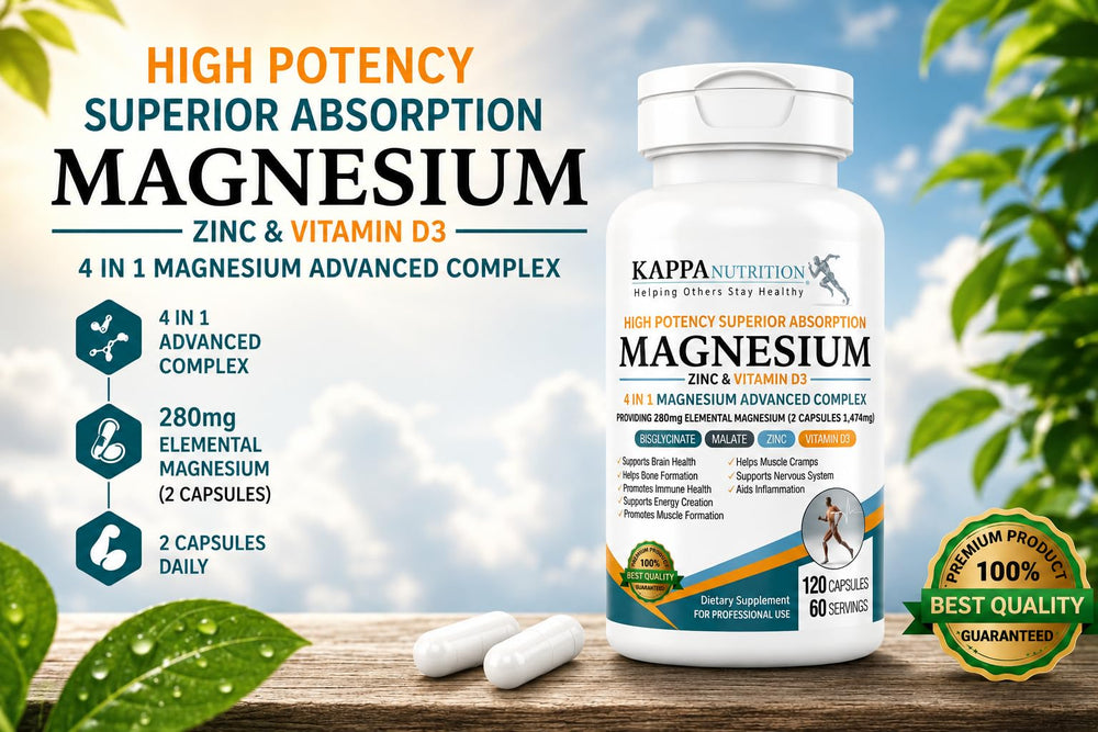 KAPPA NUTRITION primer plano de cápsula vegana, detalle suave y fácil de tragar