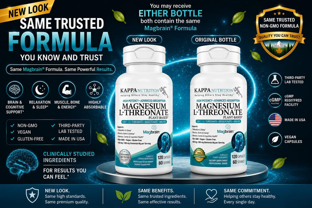 KAPPA NUTRITION cápsulas en primer plano que resaltan textura y pureza