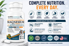 KAPPA NUTRITION etiqueta nutricional en primer plano, transparencia de ingredientes