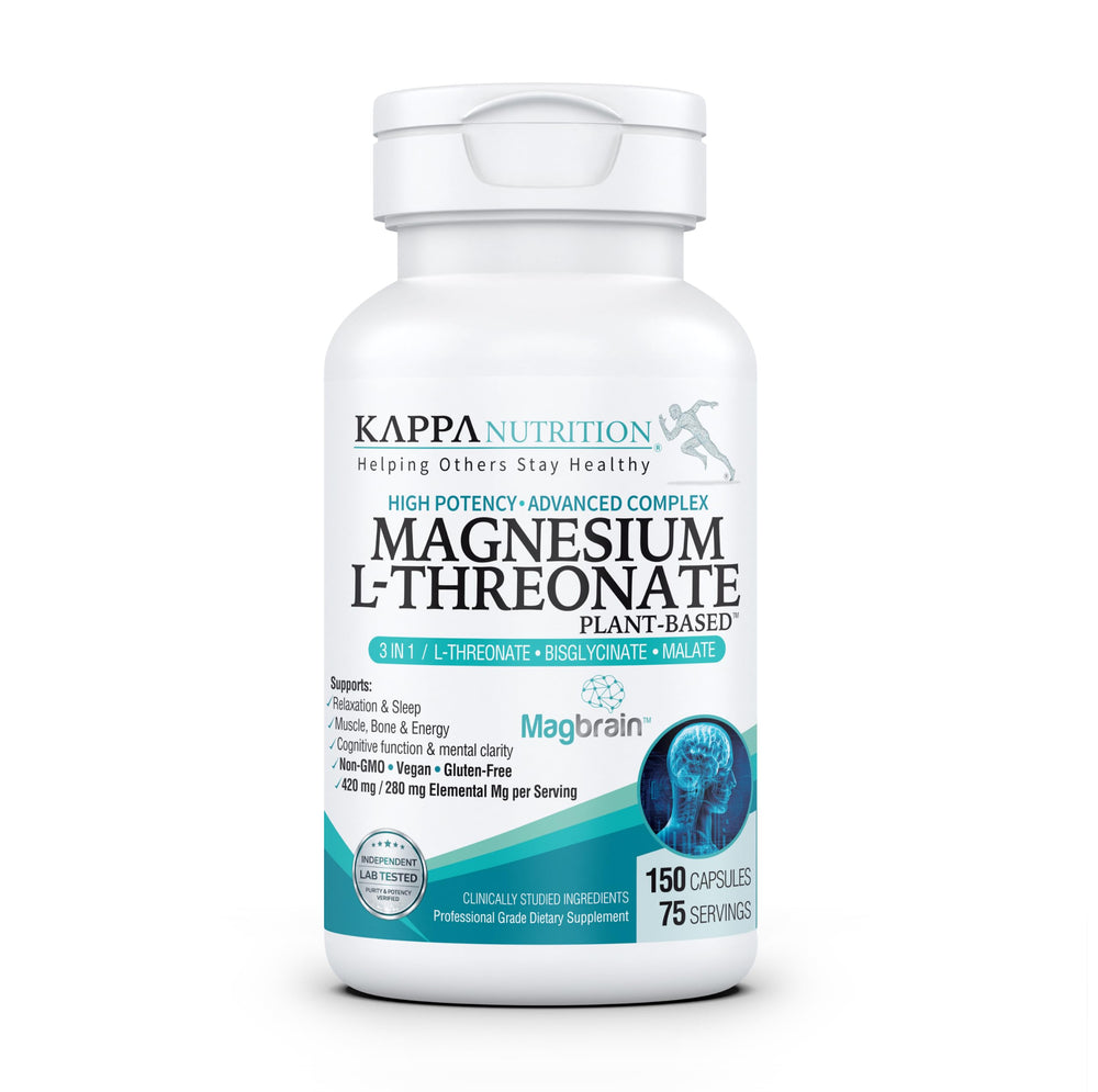 KAPPA NUTRITION frasco delantero mostrando diseño y beneficio vegano