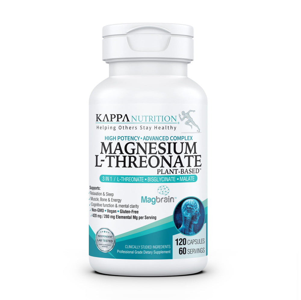 KAPPA NUTRITION envase frontal claro mostrando beneficios principales