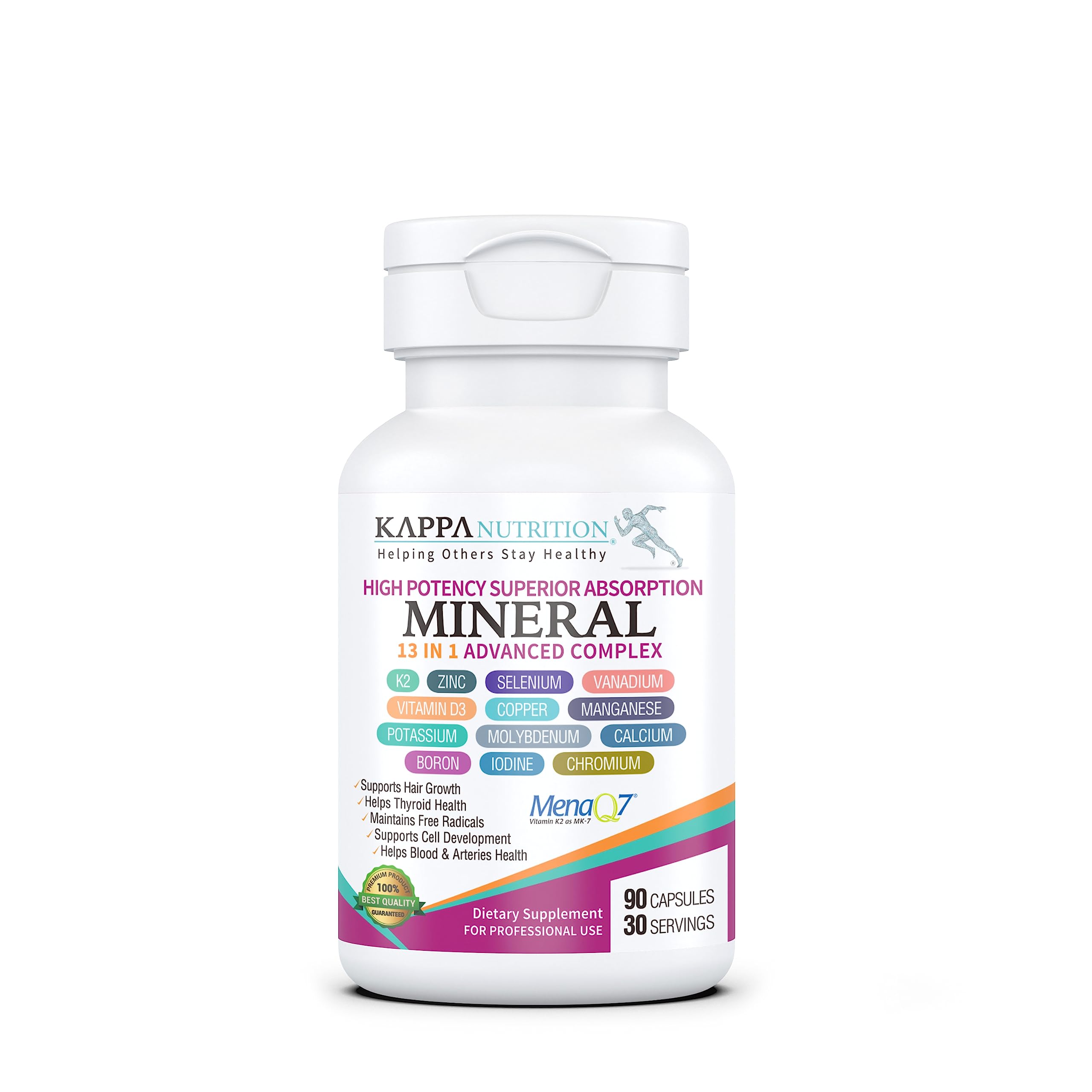 KAPPA NUTRITION frente del envase mostrando suplemento y beneficios