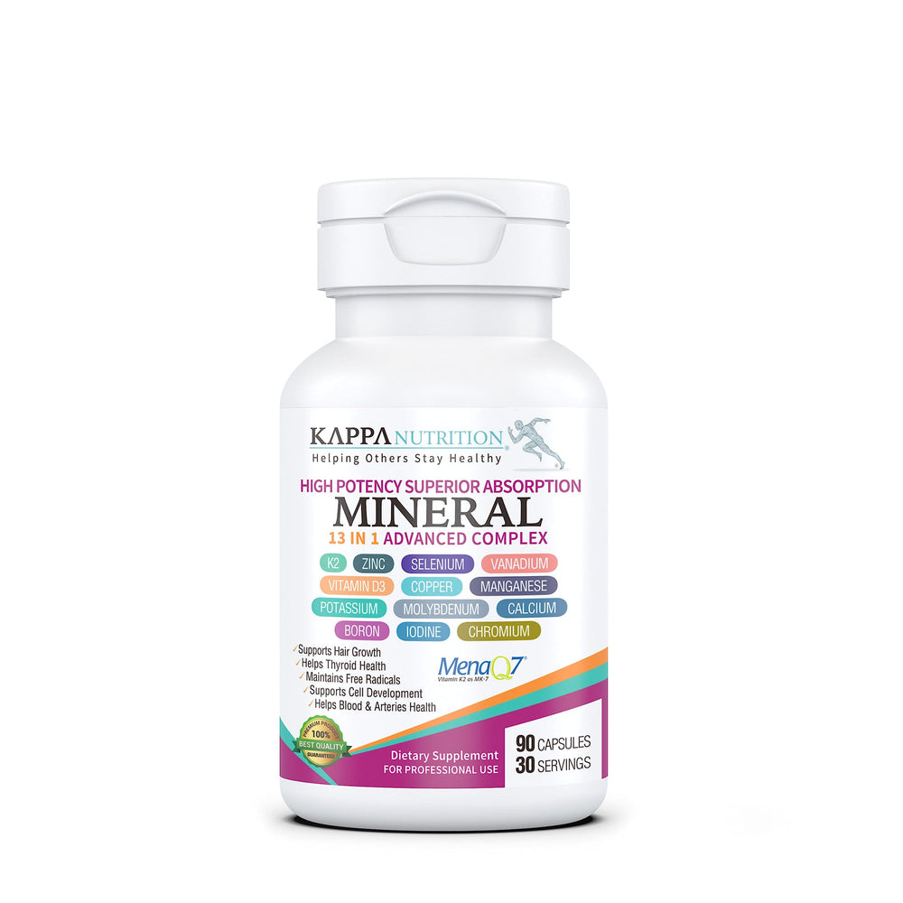 KAPPA NUTRITION frente del envase mostrando suplemento y beneficios