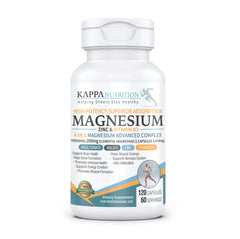 KAPPA NUTRITION frontal del envase mostrando fórmula y cápsulas, claridad de etiqueta