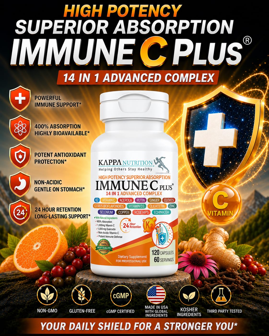 KAPPA NUTRITION cápsulas cerca para ver tamaño y recubrimiento cómodo
