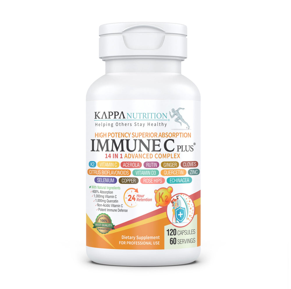 KAPPA NUTRITION envase frontal mostrando cápsulas y etiqueta informativa