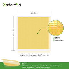 kastormed primer plano de miel de Manuka y textura absorbente