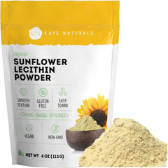 Kate Naturals frente del empaque mostrando tamaño y marca para almacenamiento fácil