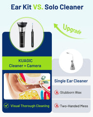 KAUGIC conjunto de siete cucharillas reutilizables para extracción precisa del cerumen