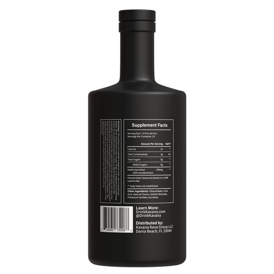 Kavana detalle del líquido mostrando textura suave y beneficio de sabor balanceado