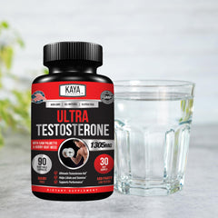 Kaya Naturals Tribulus terrestris resaltando apoyo físico