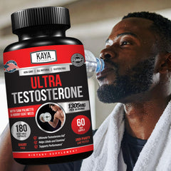 Kaya Naturals UltraTest imagen lifestyle durante entrenamiento activo