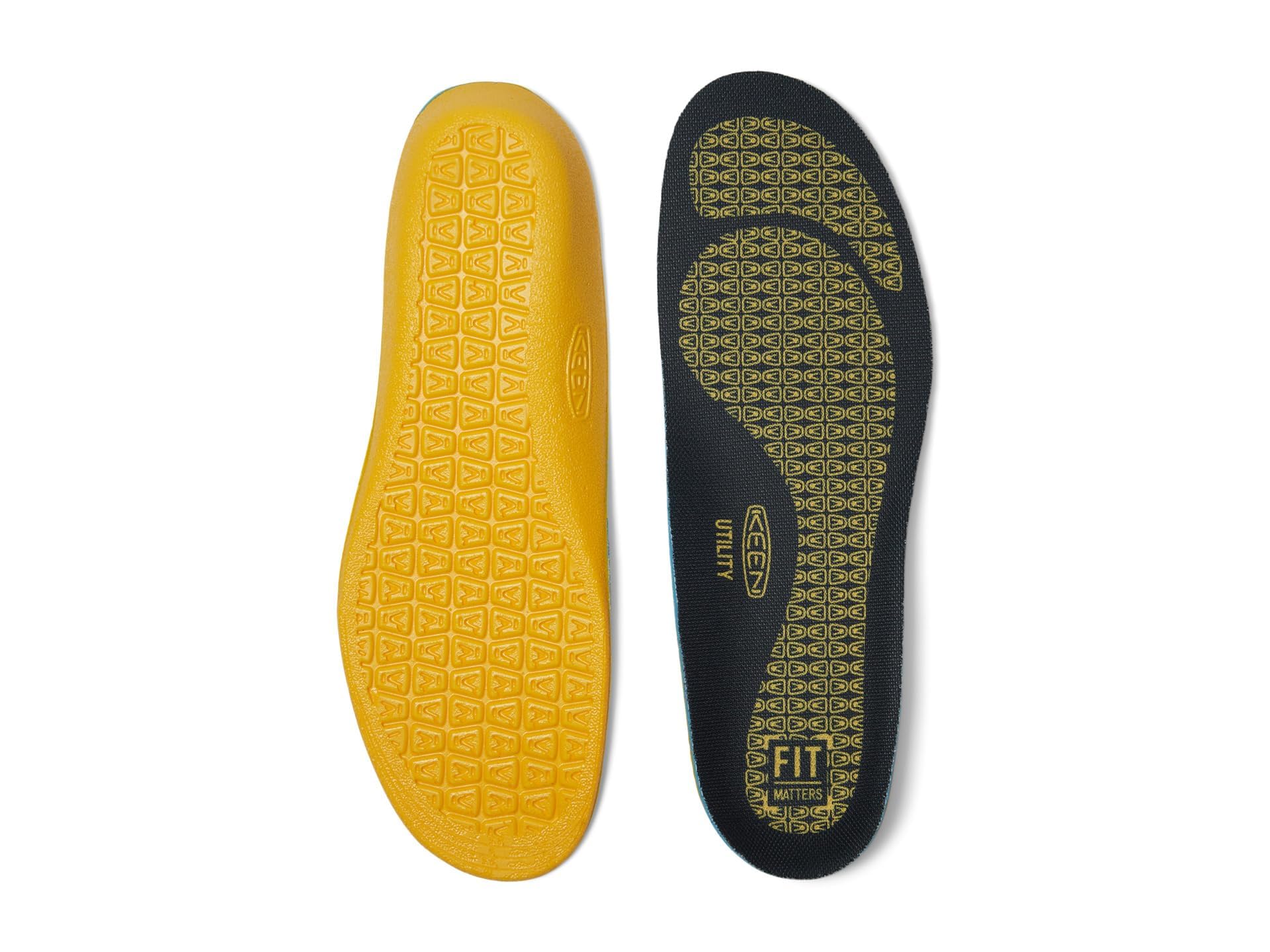 KEEN Utility plantilla vista frontal con amortiguación y soporte para confort