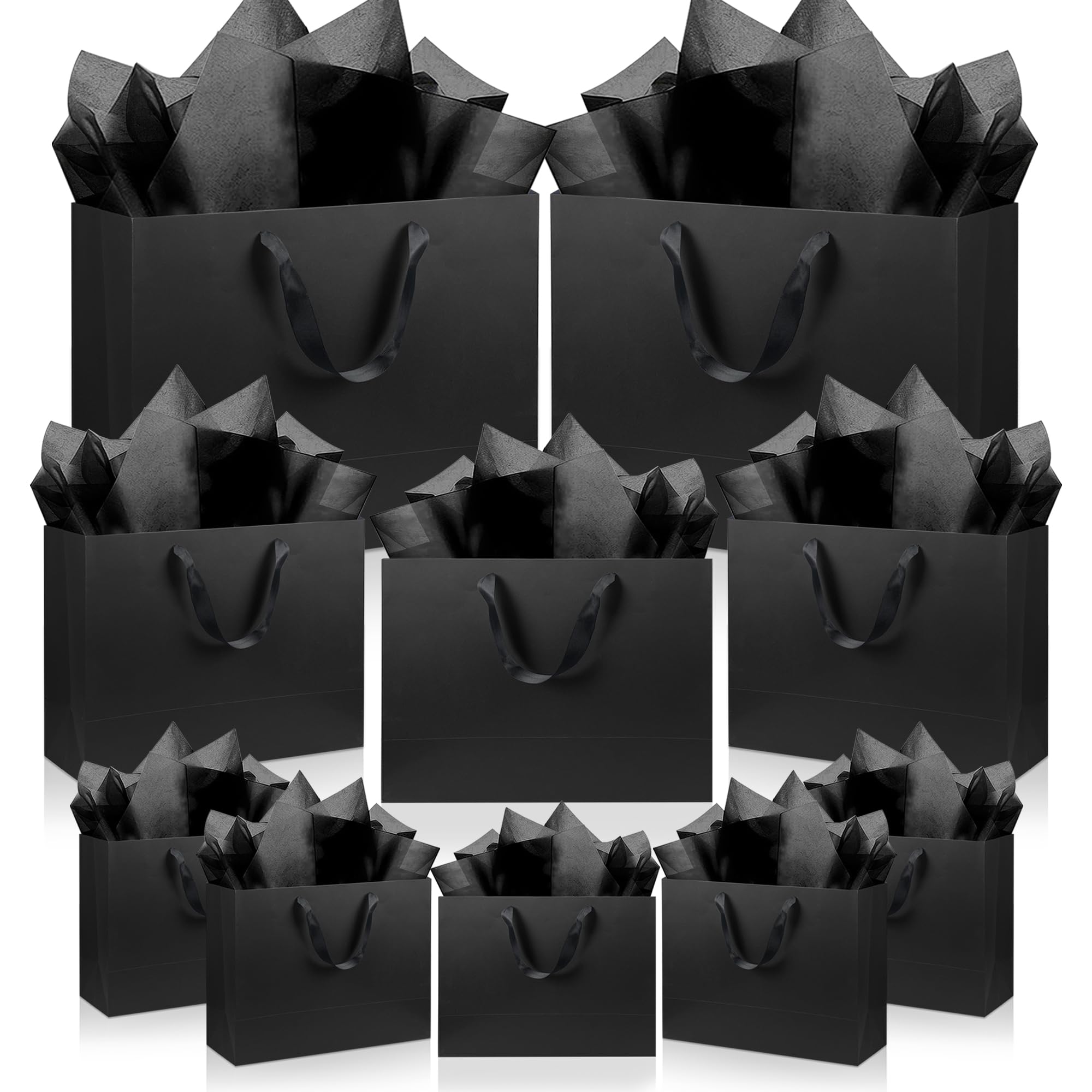 KEEPARTY bolsa negra frontal mostrando diseño elegante y uso profesional