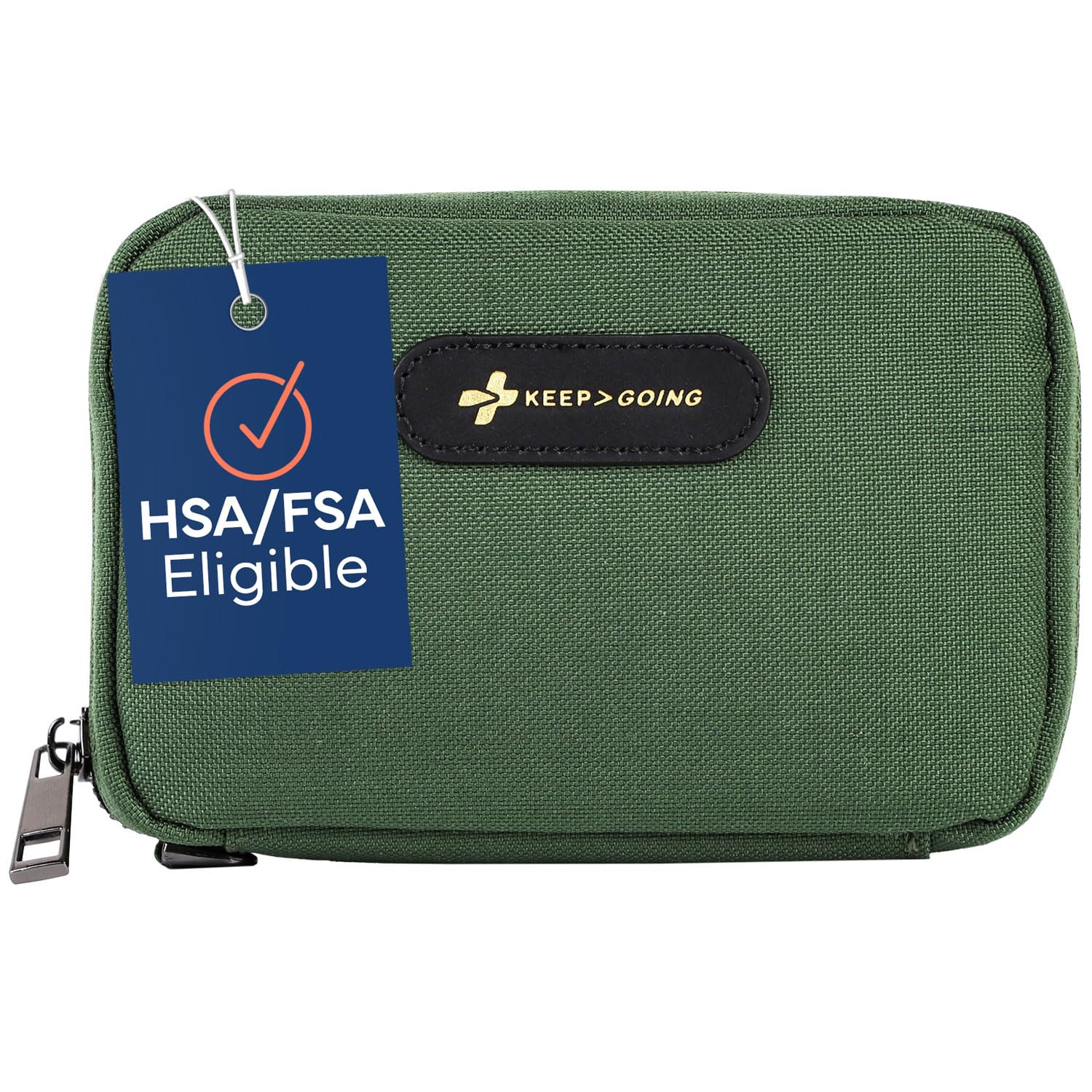 KEEP>GOING estuche frontal compacto ideal para viajes y bolsos