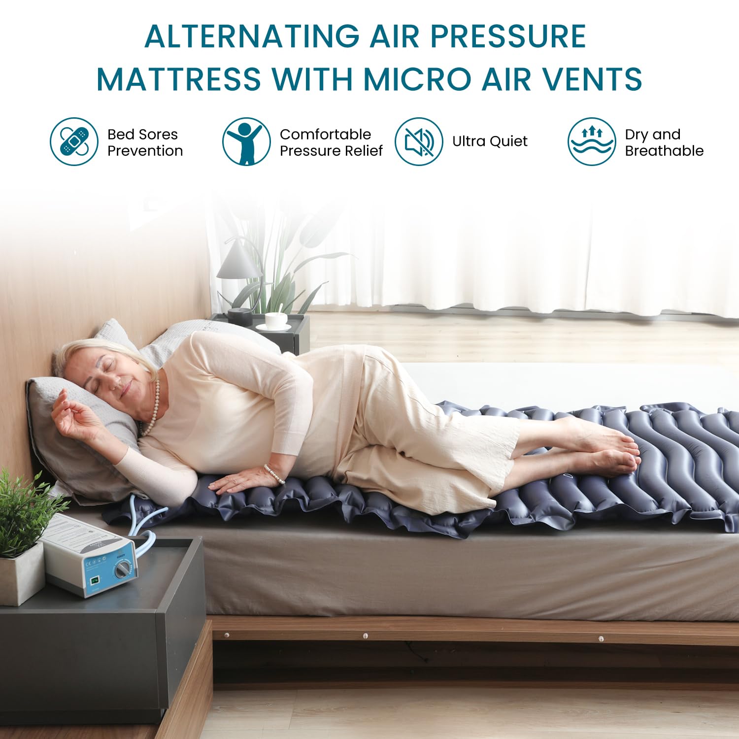 KEKOY microventilas de baja pérdida de aire para mayor transpirabilidad y piel seca