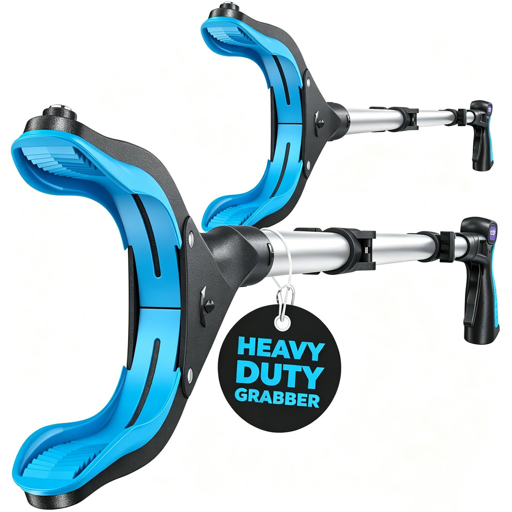 KEKOY vista frontal del par de agarradores, durable y listo para trabajo pesado