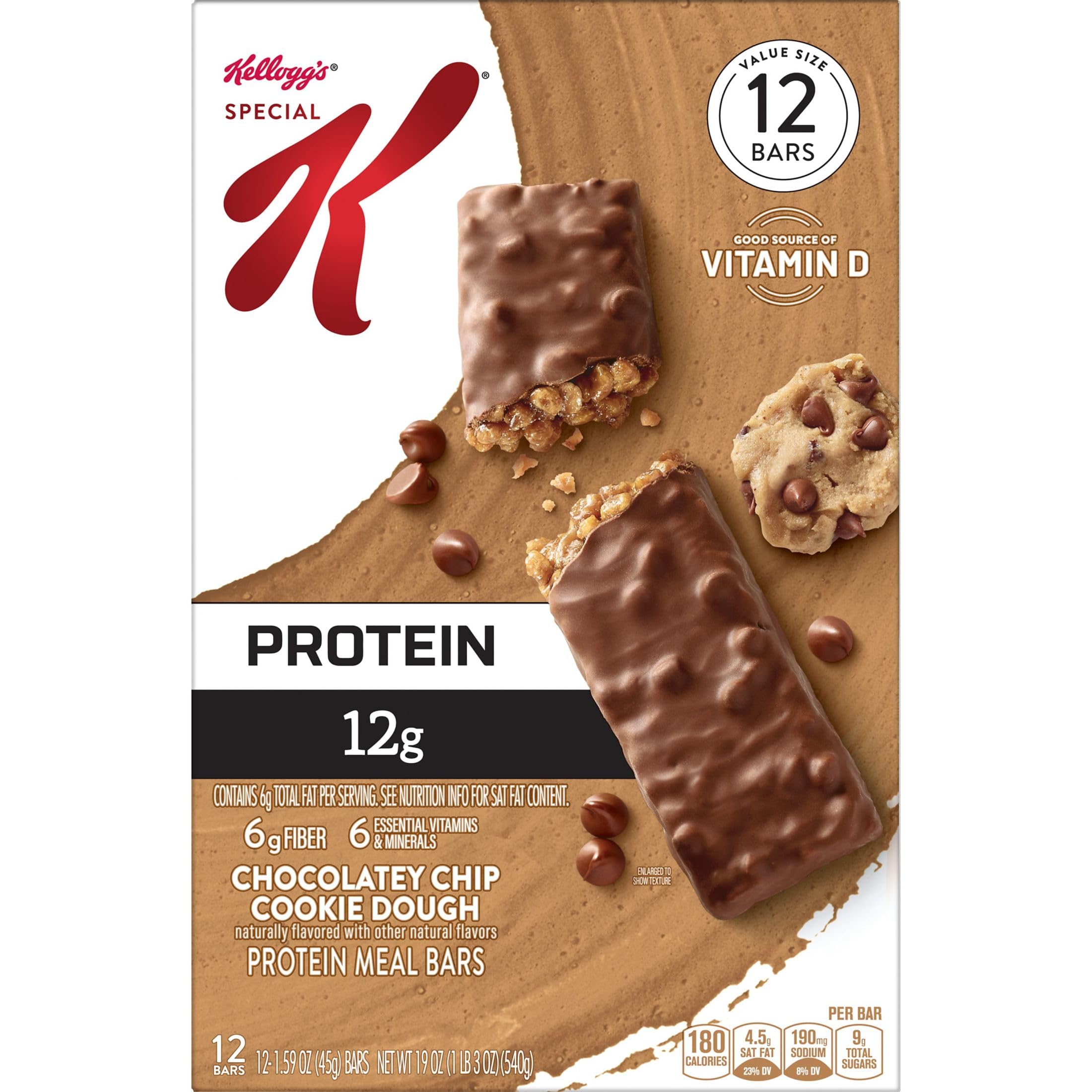 Kellogg's Special K etiqueta nutricional y lista de ingredientes para información rápida