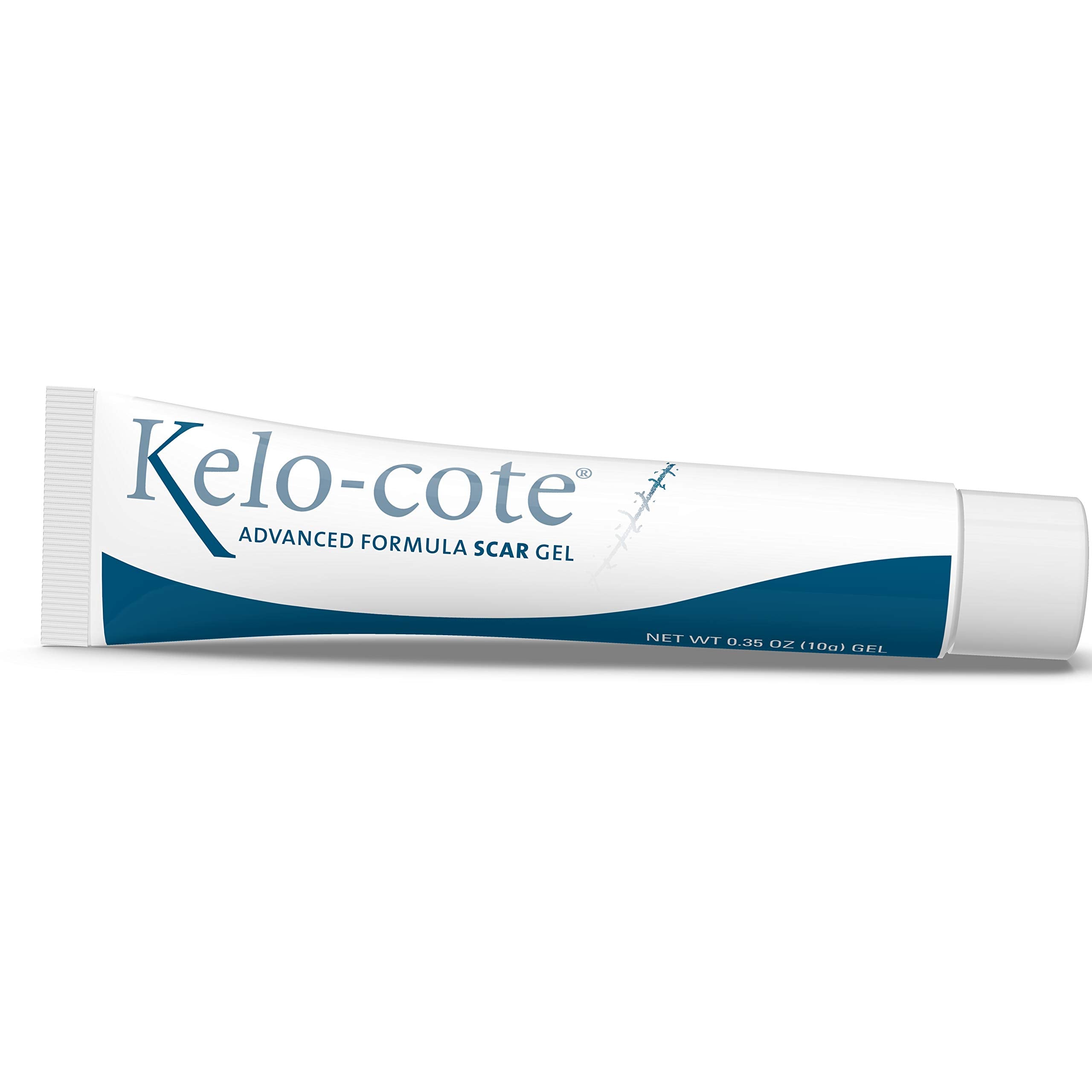 KELO-COTE tubo en mano para ver tamaño y control de dosis