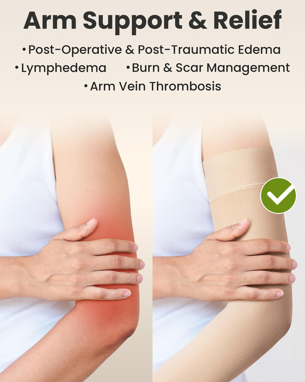 KEMFORD manga en uso durante actividad ligera, sujeción estable