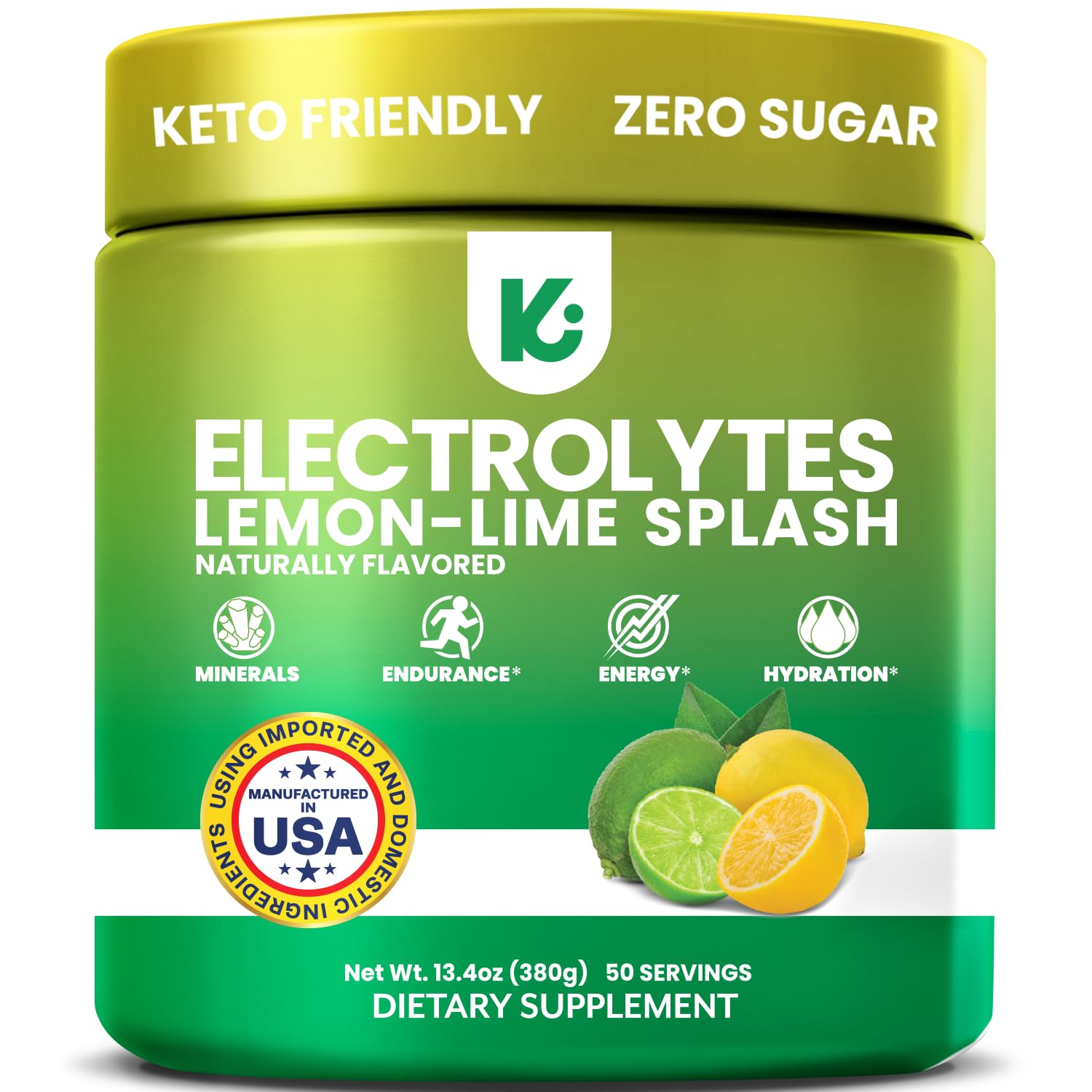 Keppi envase frontal muestra sabor limón lima y beneficios de hidratación