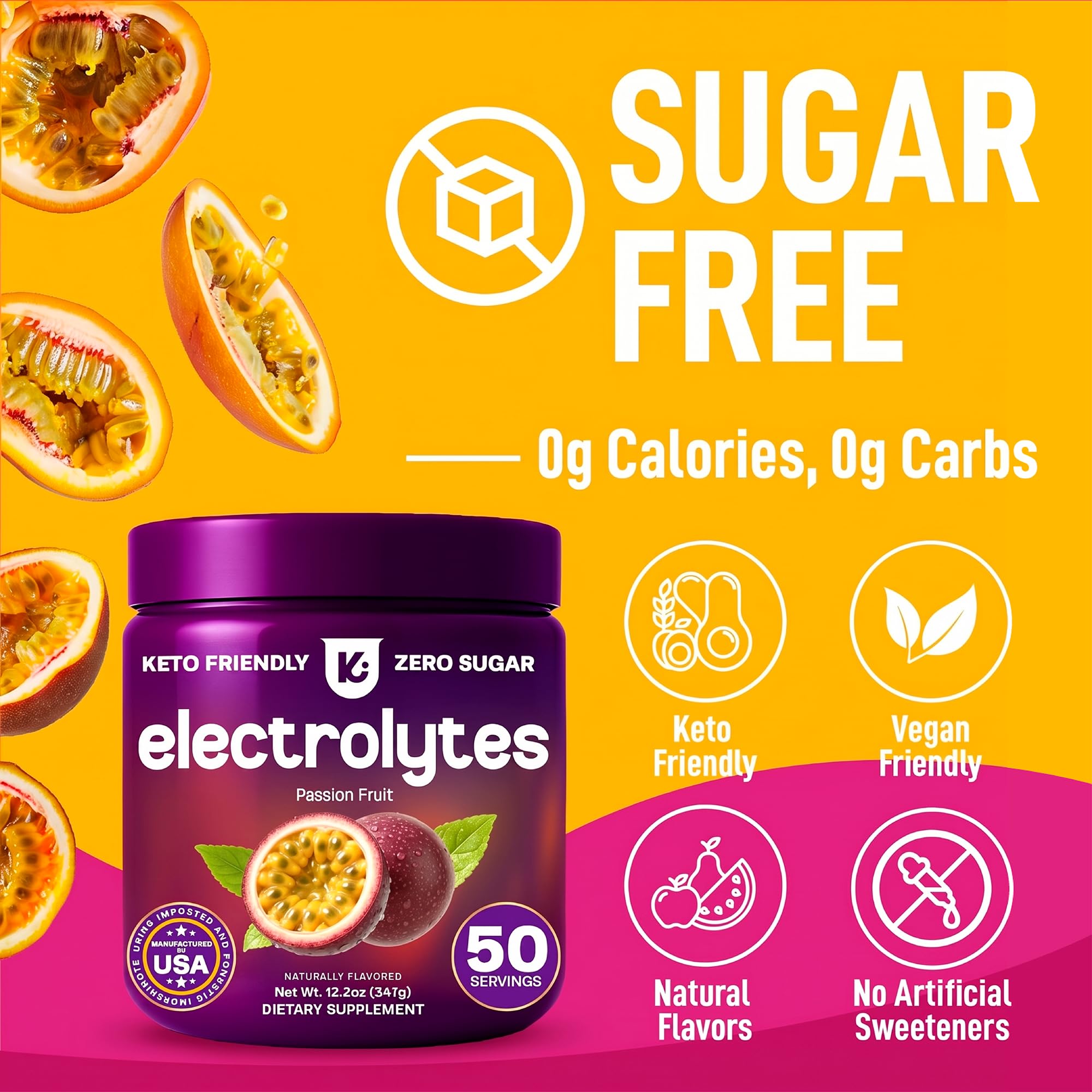 Keppi cucharada con porción visual cantidad por servicio clara