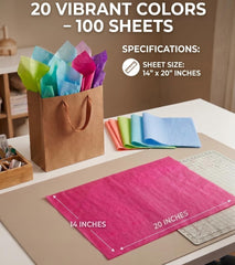 Kesote papel usado en flores de papel para proyectos creativos resistentes