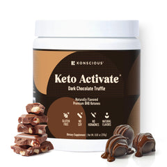 KETO ACTIVATE packaging frontal mostrando diseño y beneficio energético
