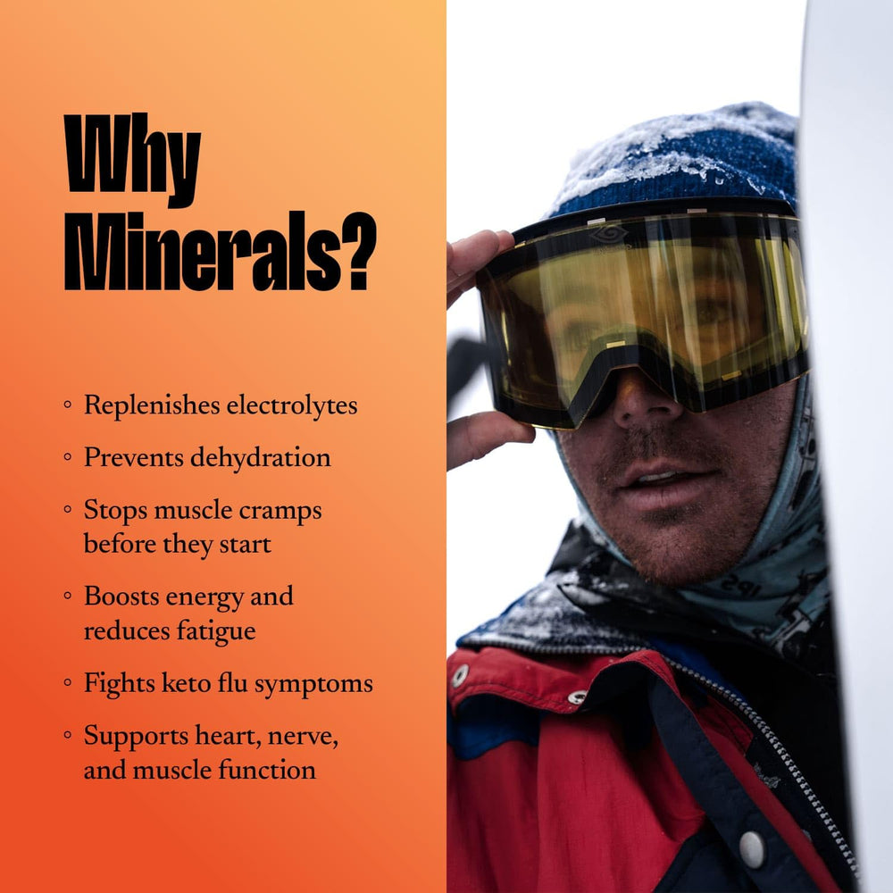 Keto Chow SALTT Minerals lifestyle scene during outdoor activity.